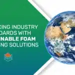 an image of the earth to depict how sustainable foam positively impacts our planet